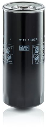 MANN-FILTER, W 11 102/22 Ölfilter | Für Off-Highway, Hohe Filtrationsleistung, Optimaler Motorschutz, Hochwertige Dichtung, Echte OE-Technologie