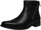 Jamron Uomo Vera Pelle Occidentale Vintage Chukka Stivali Cerniera Lampo Stivaletti Nero SN01747 EU40