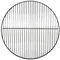 SunshineBBQs Round BBQ Cooking Grill Replacement Charcoal Kettle Grate 54.5cm Diamater