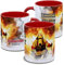 Personalisierte Tasse für Feuerwehrmänner und Feuerwehrfrauen mit Name und Ort der Feuerwache, Feuerwehrtasse, Kaffeetasse Feuerwehrmann und Feuerwehrfrau