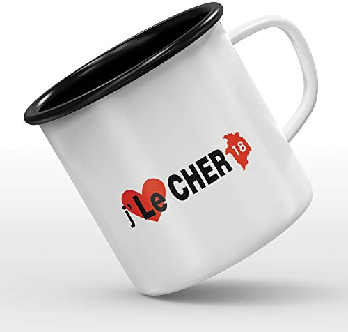 Tasse mit Aufschrift J'aime le Cher