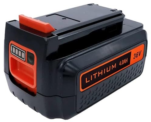 3000mAh Fit for black and decker 36v battery Li-ion BL20362-XJ BL20362 BL2536 BL2036 BL1536 LBX2040,18650 rechargeable battery