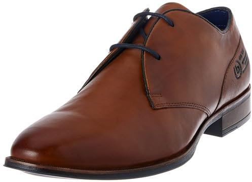 bugatti man Business Lace Shoe Cognac, 43