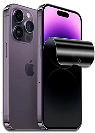 Snailcanfly 2Pcs Privacy Hydrogel Film for iPhone 14 Pro Max 6.7 Soft Flexible Film Anti-Spy Anti-Peeping TPU Screen Protectors Explosion-proof NOT Tempered Glass