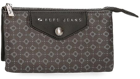 Pepe Jeans Bethany Geldbörsen und Geldbörsen aus Kunstleder, Schwarz, Grün, Verschiedene Größen