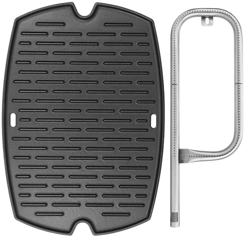 PETKAO Gusseisen-Grillplatte, Edelstahl-Brenner – Weber Grills Ersatzteile