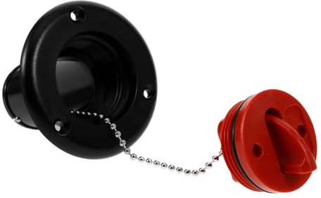 Anneome Marine Tank Cover Boat Gas Tank Lid Plastic Boat Gas Cap Easy to Install Maintain