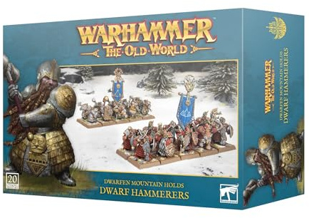 Warhammer Games Workshop Alte Welt - Zwerggebirge hält: Zwerghammer, Schwarz