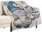 Gnome saisonale Decke – bequeme Gnome-Decke | Winterdecke aus Flanell mit saisonalem Motiv, bequeme Winterdecke in Gnom-Form P