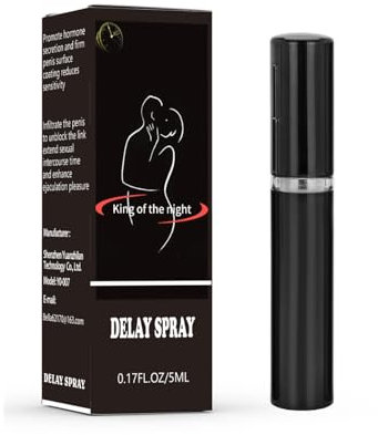 Topical-Desensibilisierung Long spray Verzögerungsspray für den Mann Delay Spray für Männer Climax Control Delay Spray Länger im Bett für Männer Verbessern Sie die Dauer für Männer 0.17FL.OZ