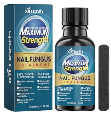 Fungal Nail Treatment Extra Strong for Toe Nail Fungus Treatment for Toenail, Anti Fungal Nail Repair with Nail File 30ml