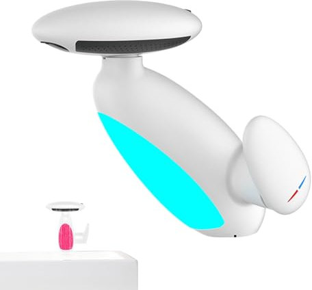 Rubinetto per vasca da bagno, rubinetto dell'acqua del bagno, girevole a 360 gradi, 4 modalità per lavabo, vasca, cucina, camper, bar, bagno, casa, ristrutturazione