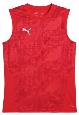 PUMA teamCUP Training Tanktop rot, M Herren