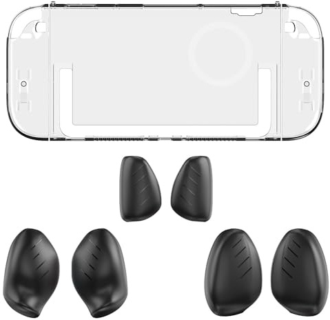 Gamepad Clear Housing Mit Griffschutzschutzabdeckungen Für NS2 Scratchfall Schalenkonsole Schutzhülle Hülle Split Shell Hülle