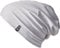 Enter the Complex® Leichte Beanie Mütze, Herren und Damen, Übergangsmütze, Sommer Beanie, Dünne Kopfbedeckung, Baumwolle (Jersey), L/XL, Grau