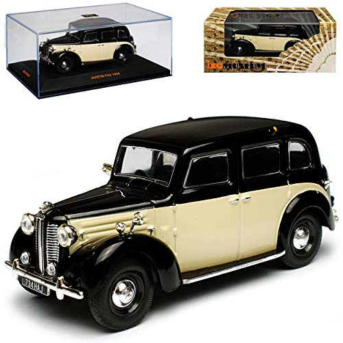 Ixo Museum Austin FX3 Schwarz Beige London Taxi 1948-1958 1/43 Modell Auto