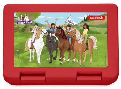 Spreadshirt Horseclub Lisa Sarah Sofia Hannah Brotdose Lunchbox