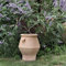 Petit amphore en céramique Palatina - Fabriqué à la main - Résistant au gel - Pour jardin, terrasse ou balcon