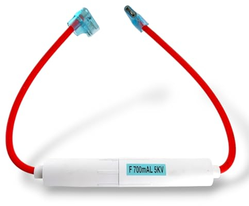 DL-pro Fusible haute tension 0,7 A 5 KV avec 2 x 6,3 mm AMP universel pour micro-ondes