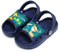 CELANDA Ciabatte da Spiaggia per Ragazzi e Ragazze Antiscivolo Pantofole da Bagno Bambini Morbidi Scarpe da Piscina Interno Esterno Estive Sandali Blu Scuro-B 20/21 EU