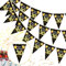 30. Geburtstag Girlande Banner,30er Geburtstag Schwarz Gold Wimpel Banner,30 Geburtstag Wimpelgirlande,30 Jahre zum Birthday Aufhängen Wimpelkette,30 Geburtstag Deko Wimpel für Frauen und Mann