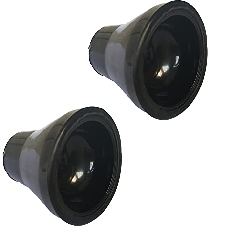 Pirhosigma 2 PCs Tee Golf Ball Retriever Sucker Grabber Suction Cup Pick Up Back Saver Put On Putter Grip