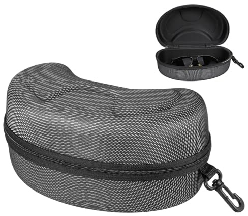 Occhiali da Sci Custodia Rigida Sunglass Organizzatore di Occhiali Sportivi Caso Portatile Occhiali Scatola di Immagazzinaggio Contenitore Gioielli per Occhiali da Sole
