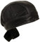 Milwaukee Leather SH324 Unisex Schwarz Perforierte Leder Motorrad Skull Cap - One Size