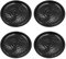 Hsthe Sea 4 PCS Round Micro Speaker Diameter 1.5 8ohm 2W Audio Speaker Stereo Woofer Loudspeaker for Arduino