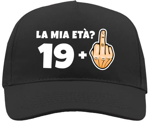 Generico Casquette 20 Ans Drôle Anniversaire Garçon Fille Gadget Cadeau Vêtements - Doigt Moyen 20 Ans, 20 ans, Taille Unique
