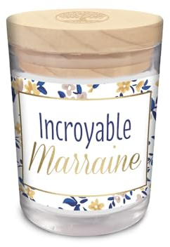 STC, Bougie en verre - Incoyable Marraine