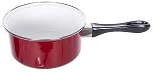 Cazo rojo con mango 16cm