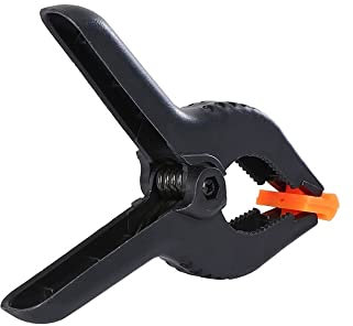 SEIDER Holzbearbeitung Federklemmen 3/4/6/9 Zoll Kunststoff Nylon Zimmerei Clip Holz Befestigungswerkzeuge Fotostudio Hintergrund Rohrschelle(4inch)