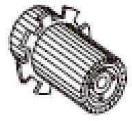 Ersatzteil: Zebra Gear 25T 32P 20PA 49147, Drive Gear, 49147