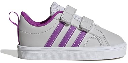 adidas Unisex Baby VS PACE 2.0 Shoes Infants, Dash Grey/Flash Pink/FTWR White, 7 UK Child