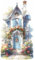 TOSTOG 5D Großes Diamond Painting für Erwachsene 70x40cm,Haus und Blumen Diamant Painting Kits Bilder,Diamant Malerei DIY Diamond Painting Bilder Set für Wanddekor