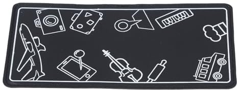 Airplane Phone Holder Mount, PU Portable Flex Flap Cell Phone Holder Airplane Travel Essential Multi Functional Flexible Tablet Stand for Desk Bed Travel Treadmill Home (Black)