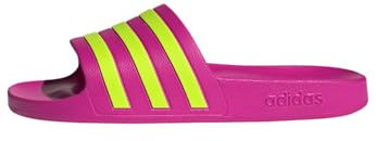 adidas Damen Adilette Aqua Slides, Shock Pink/Solar Slime/Shock Pink, 39 EU