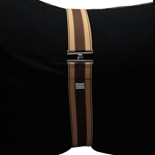 EQuest elastischer Gurt für Pferdedecken, Mokka-beige - Einheitsgröße
