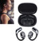 Bluetooth Translation Aurices Auriculares en Tiempo Real Auriculares Touch Control Touch Control Translator para Trabajo de Viaje Plastic Negro