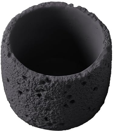 Candelador De Té - Contenedor De Velas Difusor De Cemento | Copa Estética Sin Flamen Contenedor Resistente Al Calor para La Sala De Bodas para El Hogar Al Aire Libre