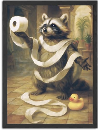 MoonWorks® Poster Bilder Badezimmer Wand-Deko Bad WC lustige Kunstdrucke Digitaldruck | DIN A5, A4, A3