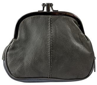 MACEMARO TRADING DAMENBÖRSE LEDER - Dunkelgrau