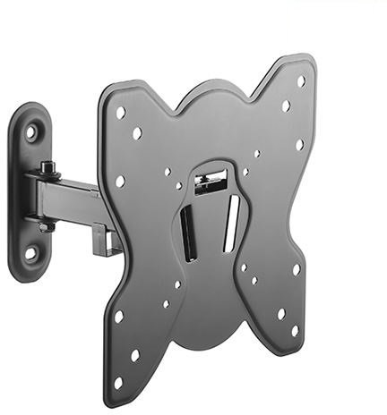 Part King Full Motion TV Wall Mount Bracket with Tilt and Swivel Function for TV’s with a 75x75 100x100 200x100 or 200x200 VESA Pattern – Mounting Profile 65 – 200mm – Cable Management