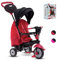 smarTrike 6500500 Swing DLX Tricycle, Rot