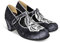 Hot Chocolate Design Chocolaticas Mid Heels Black Tudor Women's Mary Jane Pump Multicoloured HCD 35