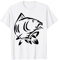 Karpfen Tshirt Angel Shirt für Angler mit Fisch Mann Frau T-Shirt