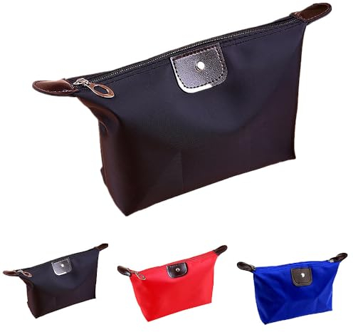 TRIXES Lot de 3 Petits Sacs de Voyage – Pochette de Rangement étanche et Organiseur pour Maquillage, cosmétiques, Articles de Toilette