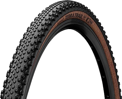 Continental Terra Trail ShieldWall, Unisex-Adult, Black/Brown, 28, 700 x 40C, 28 x 1.50 Tools, Multicolor