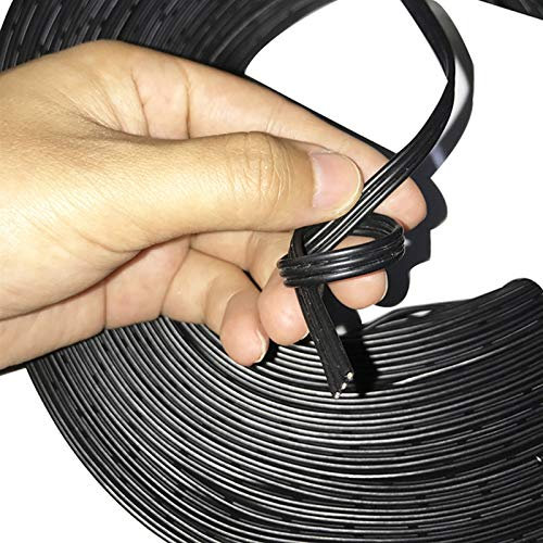 3P 3CORE LÍNEA FLEXIBLE SILICONA, 20AWG 26AWG 28AWG 30AWG, cable paralelo Blanco Blanco Alambre de cobre en estaño, línea de prueba de 5 m / 20 m ( Length : 20m , Specification : 20AWG 3pin )